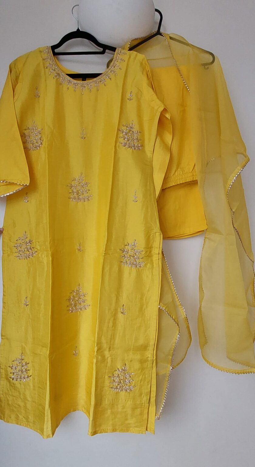 Yellow Kurta Set